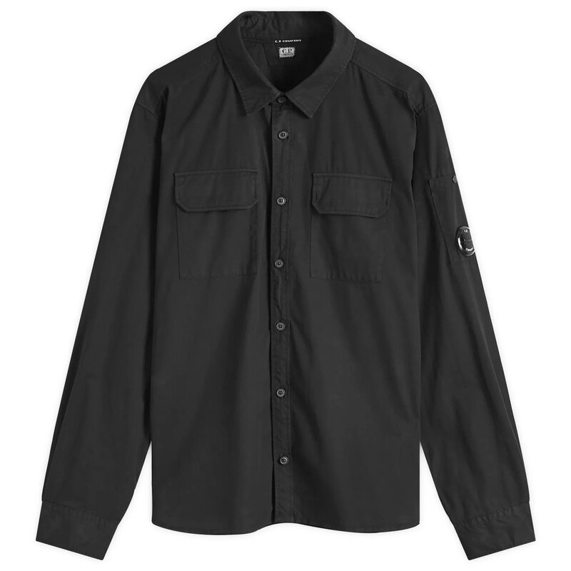 씨피컴퍼니 렌즈 패치 남성 셔츠 18CMSH140A 110143G 999 - CP company