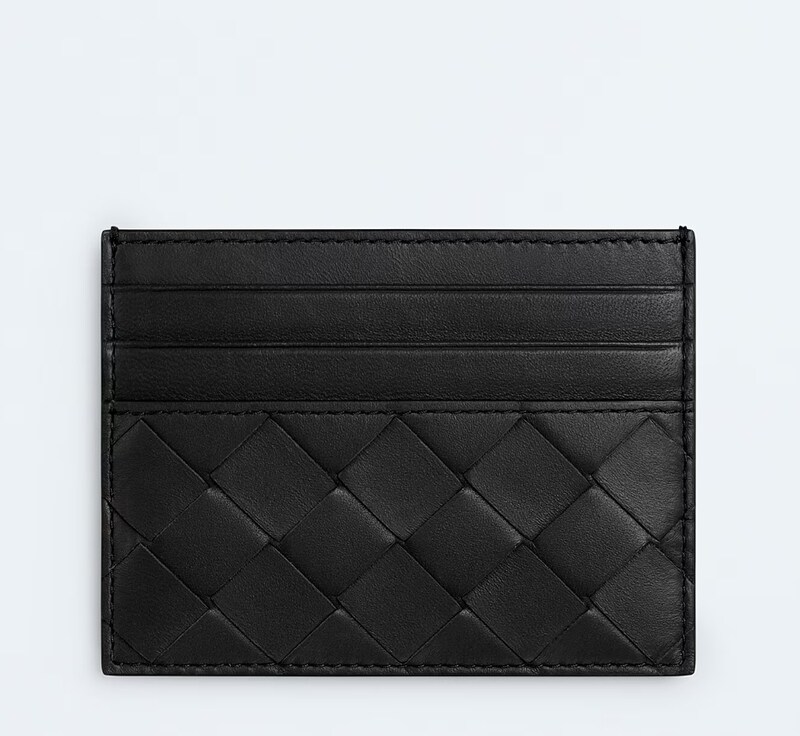 보테가베네타 인트레치아토 카드지갑 블랙 796324 VCPP3 8425 - Bottega Veneta