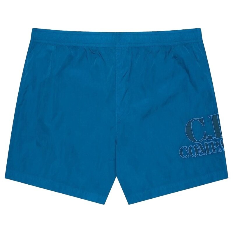 씨피컴퍼니 로고 남성 스윔 쇼츠 16CMBW218A 006369G 848 - CP company