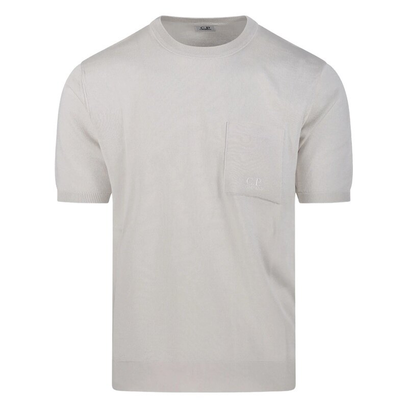 26SS 씨피컴퍼니 로고 포켓 남성 니트 20CMKN235A 110659A 103 - CP company