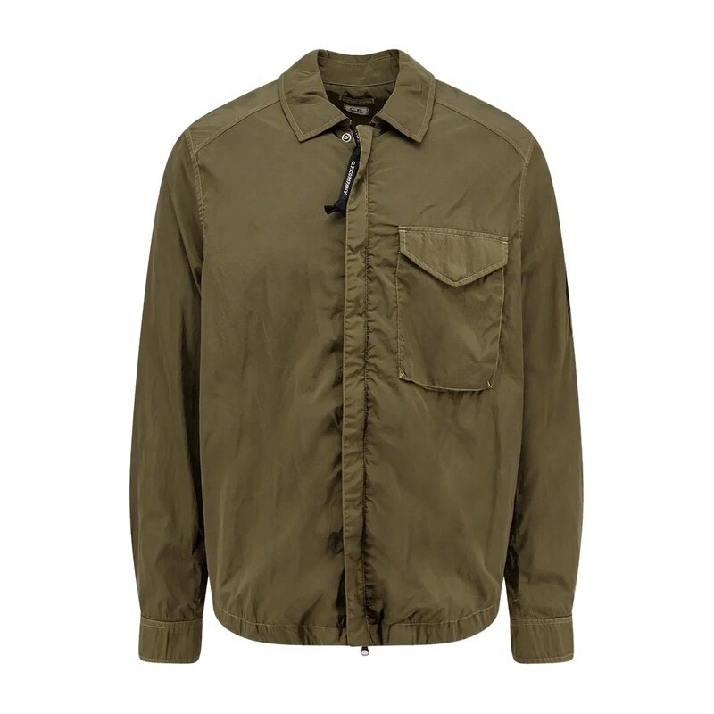 26SS 씨피컴퍼니 크롬 R 렌즈 남성 셔츠 자켓 RSCMOS710A 005904G 683 - CP company
