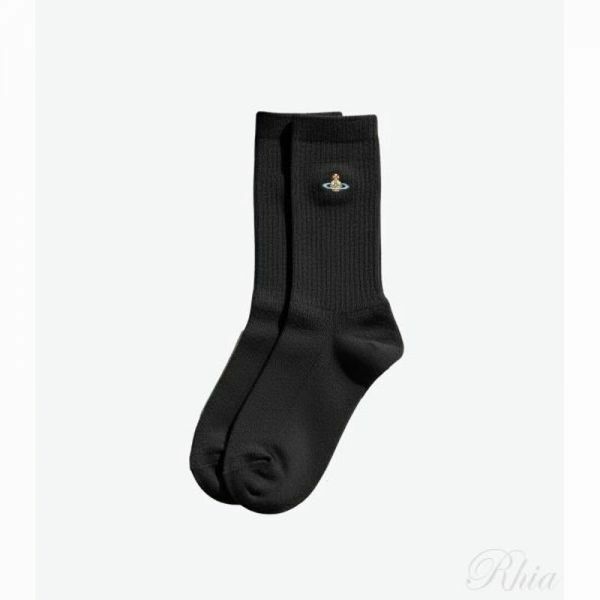 비비안웨스트우드 26SS 리브드 크루 양말 8104000C K006P N401 립 삭스 - Vivienne Westwood