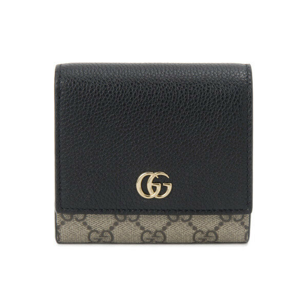 구찌 26SS GG 마몬트 바이컬러 코인지갑 블랙베이지 598587 AAE5E 1069 - Gucci