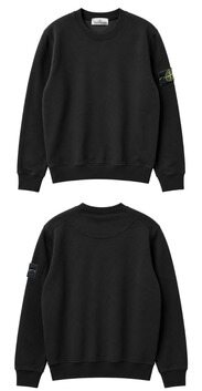 [스톤아일랜드] 26FW 와펜패치 크루넥 맨투맨 블랙 남성 맨투맨 L2S156100060 S0051 V0029 / TTA 썸네일 2