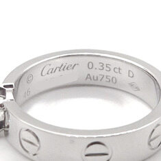 까르띠에 러브 솔리테어 0.35ct 다이아 반지 L861679 썸네일 5