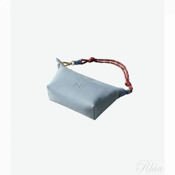 미우미우 26FW 개버딘 파우치 5NE841 2IA7 F05DH - Miu Miu