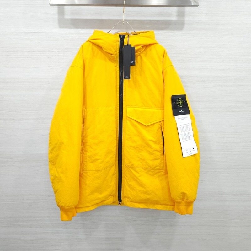 [럭스유] (새상품) XXL / 스톤아일랜드 베라 피우마 와펜 후드 패딩 점퍼 7715414 - Stone Island