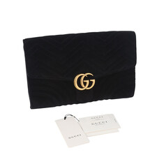 구찌 498079 GG 마몽 벨벳 클러치백 B7297 썸네일 7