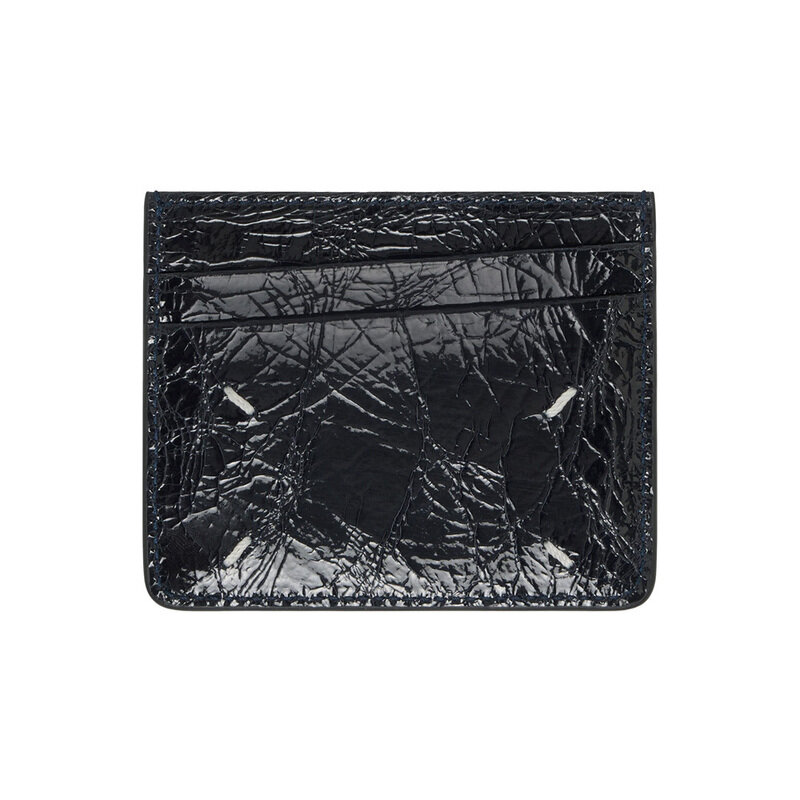 26FW 시그니처 스티치 카드지갑 네이비블루 SA1VX0006 P9227 HB659 - Maison Margiela