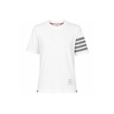 26FW 사선 완장 숏 슬리브 티셔츠 화이트 FJS102G 07862 100 썸네일 1