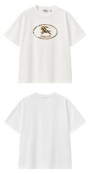 [버버리] 로고 패치 라운드 반팔 티셔츠 초크 남성 티셔츠 8123437 / TJ 썸네일 2