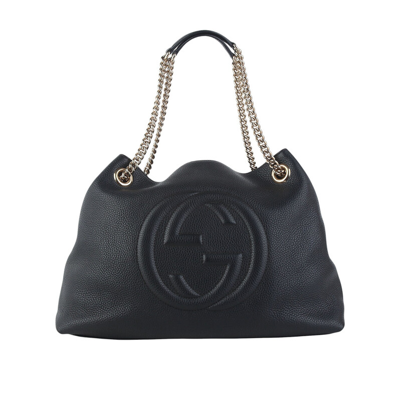 구찌 536196 소호 체인 숄더백 (영수증) 37589 - Gucci