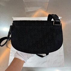 디올 오블리크 자카드 새들 크로스백 썸네일 1