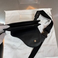 디올 오블리크 자카드 새들 크로스백 썸네일 2