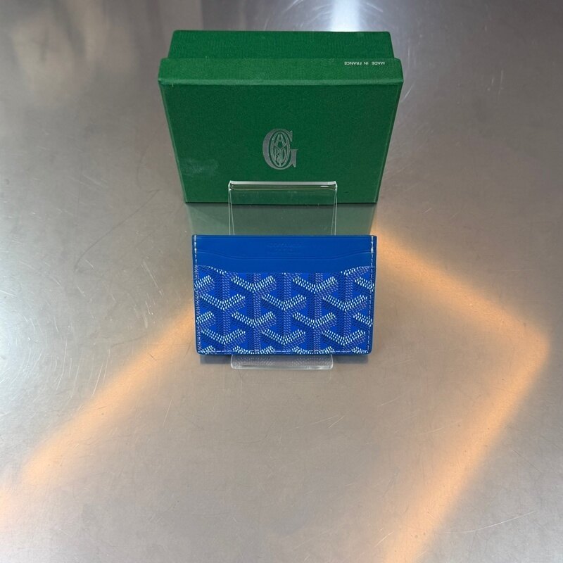 고야드 스페셜 블루 생쉴피스 카드지갑 - Goyard