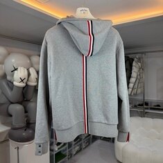 톰브라운 백삼선 스트라이프 후드집업 썸네일 1