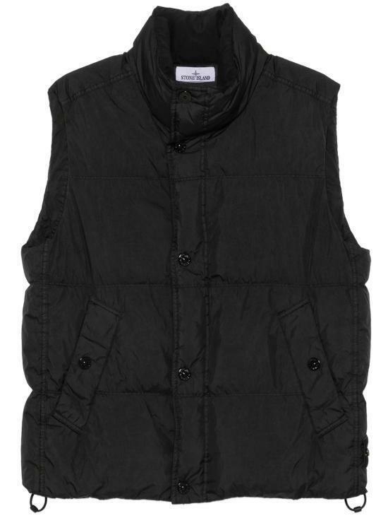 26FW 스톤 아일랜드 베스트 L2S15 G100010 S0A23 V0029 BLACK DOM - Stone Island