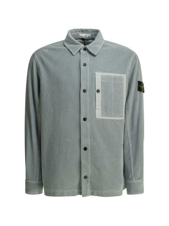 26FW 스톤 아일랜드 긴팔 셔츠 L2S15 1200016 S0212 V0049 ASH GREY DOM - Stone Island