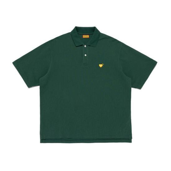 26SS 휴먼메이드 폴로 티셔츠 HM31CS006 GREEN DOM - Human Made