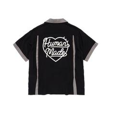 26SS 휴먼메이드 폴로 티셔츠 HM31SH016 BLACK DOM 썸네일 2