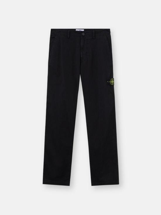 26FW 스톤 아일랜드 스트레이트 팬츠 L2S15 3100012 S0012 V0029 BLACK DOM - Stone Island