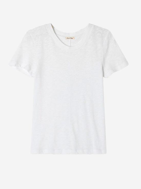 26SS 아메리칸 빈티지 반팔 티셔츠 SON28GE26BLANC DOM - American Vintage