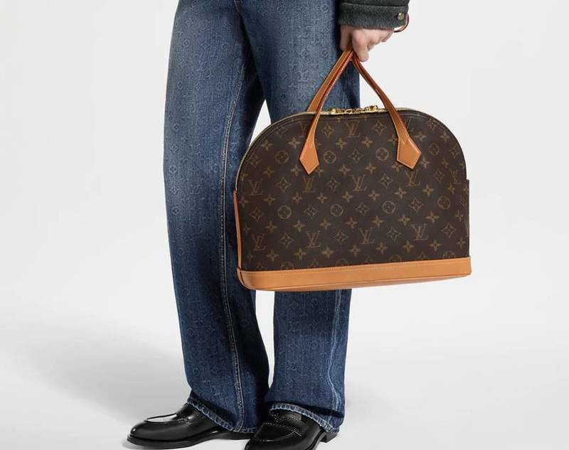 [백화점 풀셋] 루이비통 남자 여자 공용 알마 숄더 MM 토트백 숄더백 가방 LM2A677 - Louis Vuitton