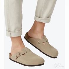 버켄스탁 26FW 보스턴 SFB 토프 560771 타우페 썸네일 1