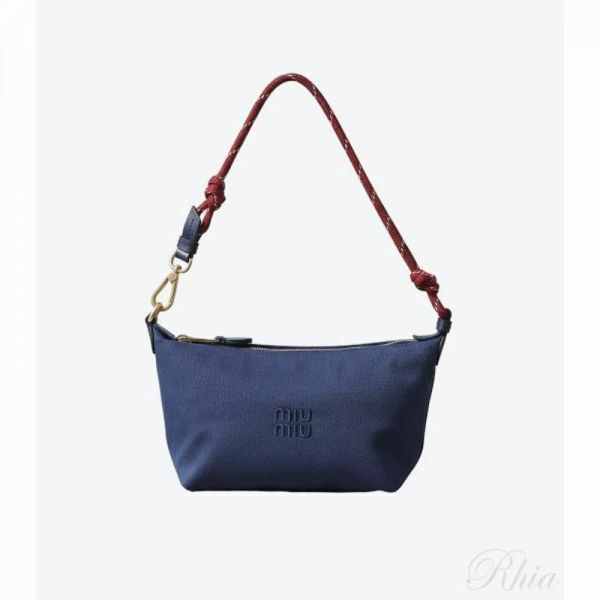 미우미우 26FW 스피릿 개버딘 파우치 5NE841 2IA7 F04GM - Miu Miu