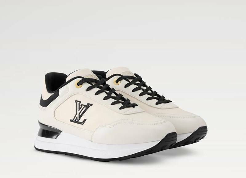 [백화점 풀셋] 루이비통 여자 네오 런 어웨이 크림 키높이 스니커즈 운동화 신발 L1AKYOS - Louis Vuitton