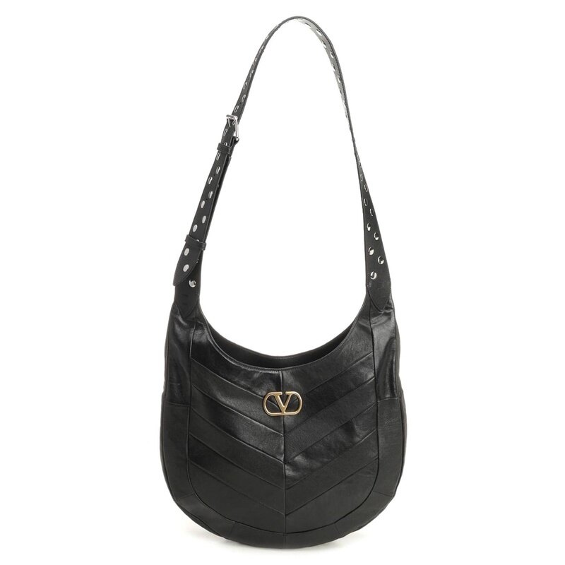 26SS 발렌티노 쉐브론 나파 호보백 8Y2B0S29 GHA 0NO - Valentino Garavani
