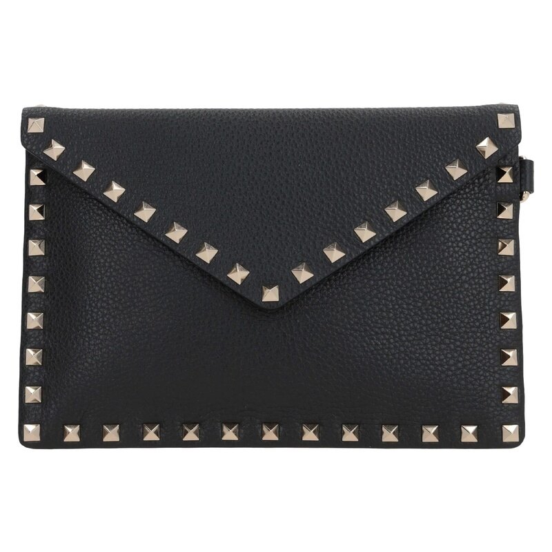 발렌티노 락스터드 클러치백 6W2P0P87 VSH 0NO - Valentino Garavani