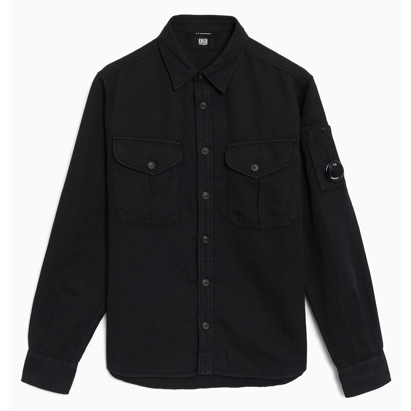 26SS 씨피컴퍼니 코튼 린넨 남성 셔츠 20CMSH082A 110626G 999 - CP company