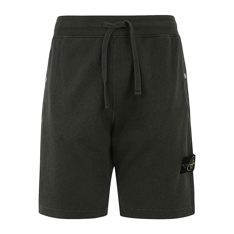 스톤아일랜드 와펜 패치 남성 반바지 801563460 V0165 - Stone Island