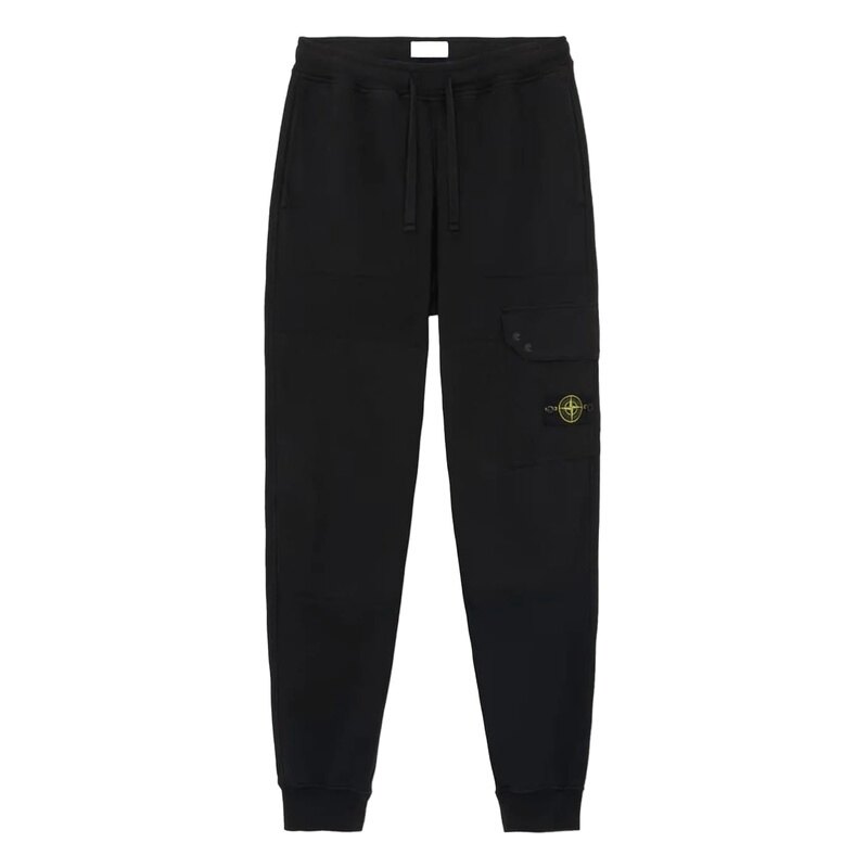 스톤아일랜드 브러쉬드 코튼 플리스 남성 팬츠 811564020 V0029 - Stone Island