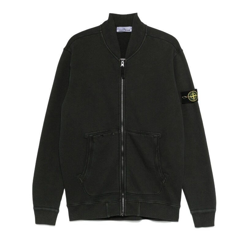 스톤아일랜드 올드 이펙트 남성 봄버 자켓 811565241 V0129 - Stone Island