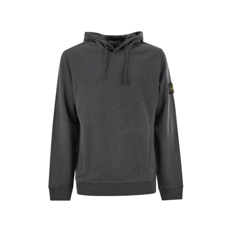스톤아일랜드 코튼 플리스 남성 후드 티셔츠 811560820 V0M67 - Stone Island