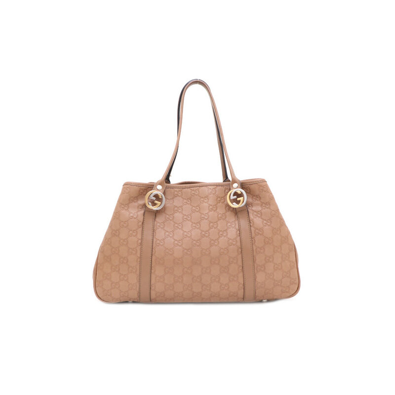 구찌 232957 GG 로고 시마 레더 토트백 겸 숄더백kk37097446 - Gucci