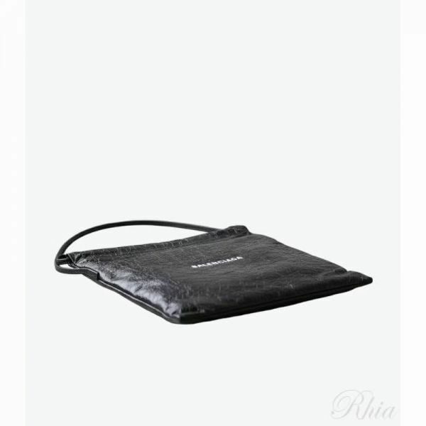 발렌시아가 26SS 쇼퍼 더스트 백 크로스바디 파우치 미디엄 블랙 847109 2ABH6 1090 - Balenciaga