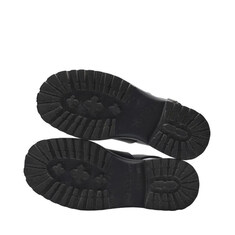 (225mm) 블랙 러버 삼각 로고 샌들 썸네일 4