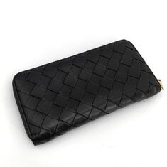 보테가베네타 인트레치아토 지퍼 어라운드 장지갑 썸네일 2