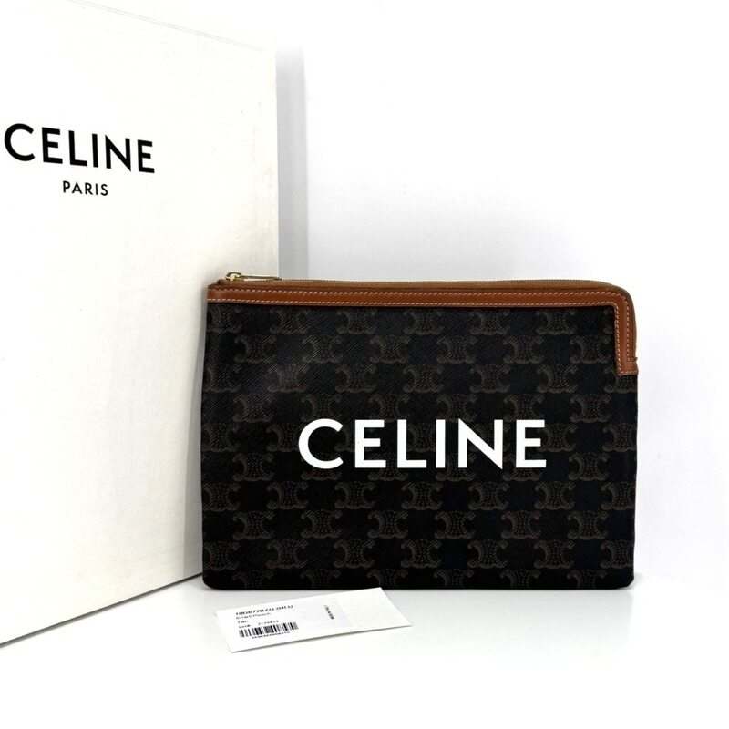 셀린느 트리오페 스몰 파우치 클러치백 (10D672BZQ) - Celine