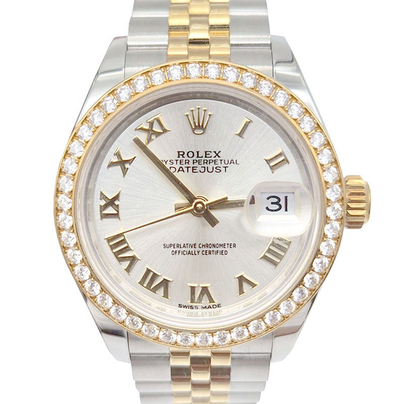 롤렉스 데이트저스트 다이아 콤비 시계 (279383) L437758 - Rolex