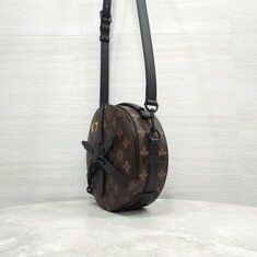 [럭스유] (새상품) 루이비통 한정판 NO7 모노그램 휠 박스 크로스백 썸네일 1
