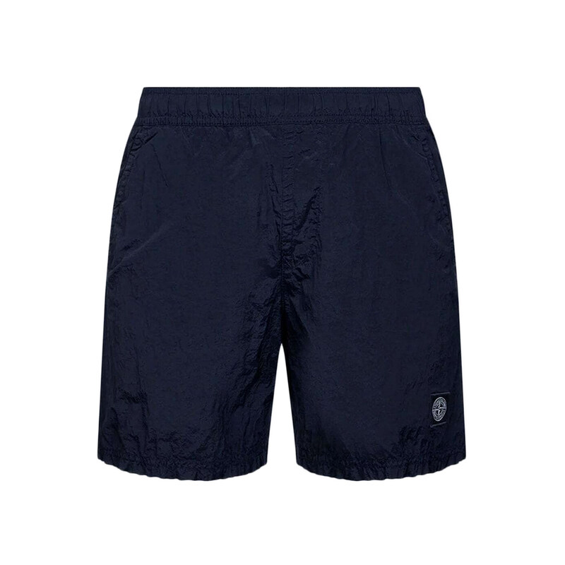 스톤 26SS 로고 패치 스윔 숏팬츠 네이비 L1S15 B100004 S0043 V0020 - Stone Island