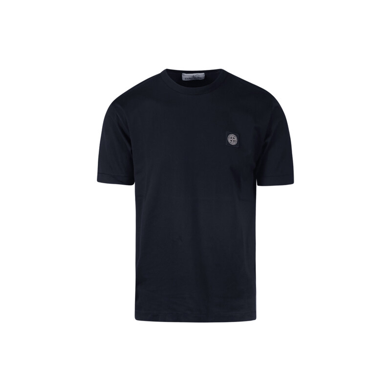 스톤 26SS 로고 패치 티셔츠 네이비 L1S15 2100027 S0013 V0020 - Stone Island