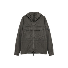 CP컴퍼니 26SS 렌즈 와펜 마이크로랩스 후드 셔츠자켓 그레이 20CMOS076A 110324G 921 썸네일 1
