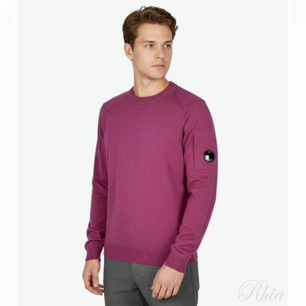 CP컴퍼니 씨 아일랜드 렌즈 니트 16CMKN129A 004037A 577 - CP company