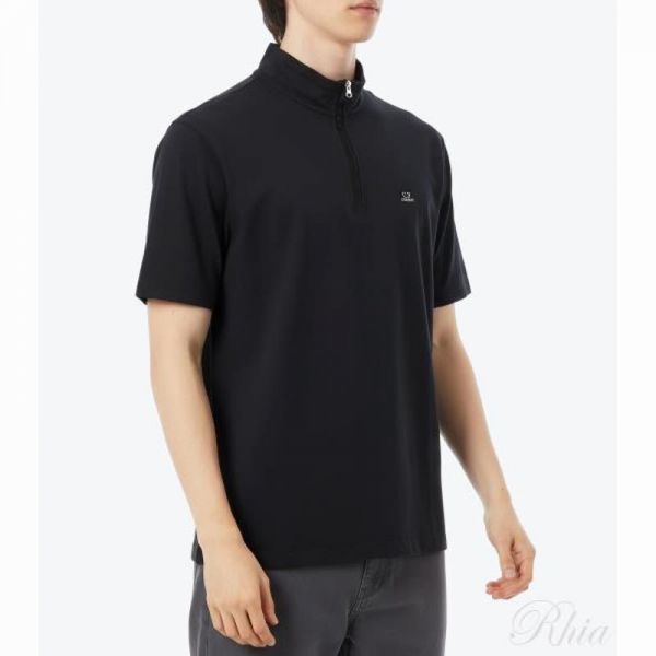 CP컴퍼니 택팅 피켓 집업 폴로 셔츠 16CMPL176A 006263G 999 피케 하프집업 - CP company