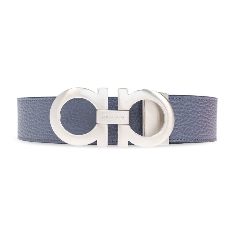 26SS 페라가모 간치니 리버서블 남성 벨트 675542 785962 - Salvatore Ferragamo